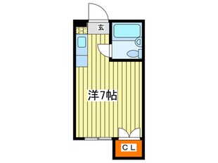 広西コ－ポの物件間取画像